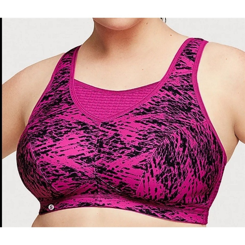 NWOt Glamorise 36G Elite Performance Med-Impact Camisole Sports Bra 1067 130044